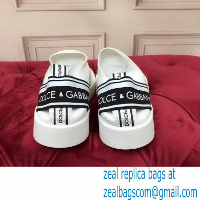 Dolce  &  Gabbana Slip On Sneakers with Logo 07 2021